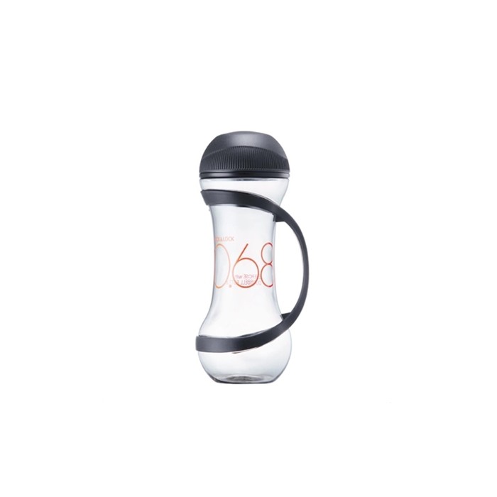 Garrafa Plástica Halter Preta, 560ml HAP505BL - Lock & Lock