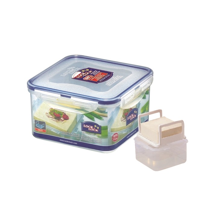 Pote Plástico Hermético para Queijo, 1,2lts HPL822T - Lock & Lock