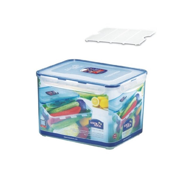 Pote Plástico Hermético com Grade Removível, 10lts HPL886A - Lock & Lock