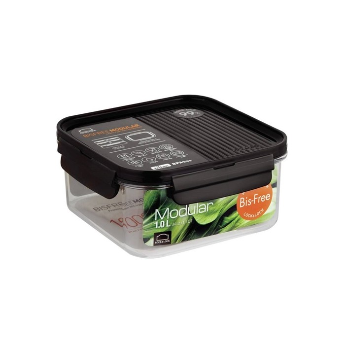 Pote Plástico Hermético, 1 lt LBF452 - Lock & Lock