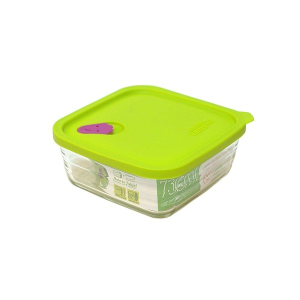 Pote de Vidro Refratário com Tampa de Silicone, 730ml LLG165 - Lock & Lock
