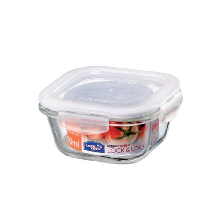Pote de Vidro Refratário Hermético, 500ml LLG214 - Lock & Lock