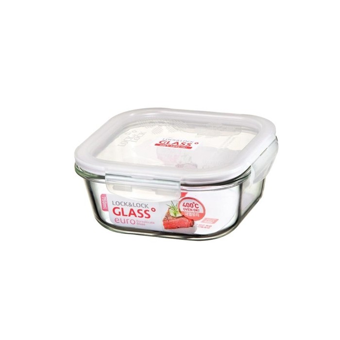 Pote de Vidro Refratário Hermético, 750ml LLG224 - Lock & Lock