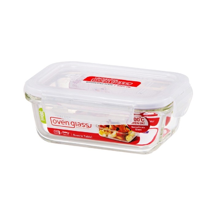 Pote de Vidro Refratário Hermético, 380ml LLG422 - Lock & Lock