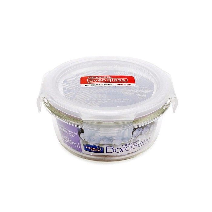 Pote de Vidro Refratário Hermético, 380ml LLG821 - Lock & Lock