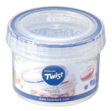 Pote Plástico Hermético com Tampa de Rosca, 150ml LLS111 - Lock & Lock