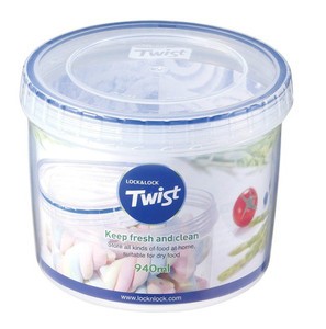 Pote Plástico Hermético com Tampa de Rosca, 940ml LLS141 - Lock & Lock