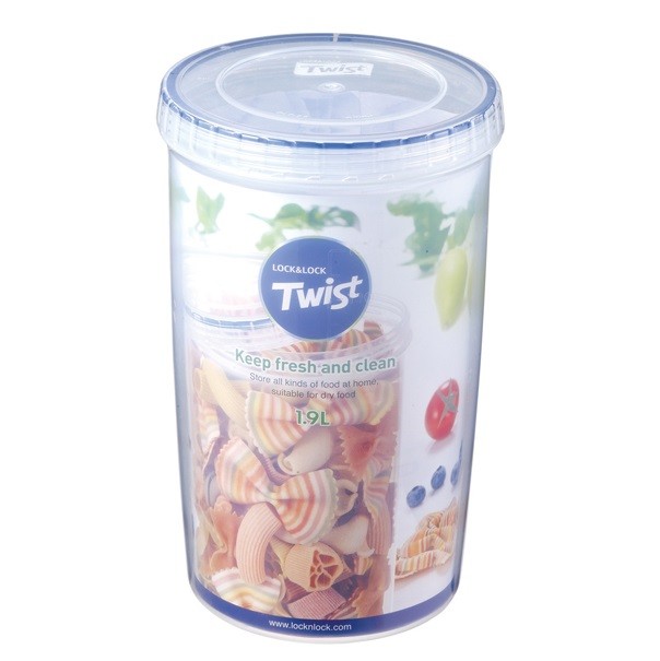 Pote Plástico Hermético com Tampa de Rosca, 1,9 lts LLS143 - Lock & Lock